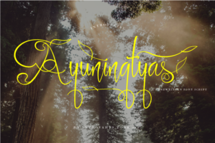 Ayuningtyas: A Versatile Script Font for Stunning Web Design