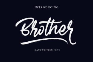 Brother: A Classy Handwritten Font for Web Design