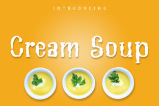 Cream Soup: A Charming Script Font for Crafters