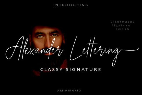 Discover the Charm of Alexander Lettering in Web Design