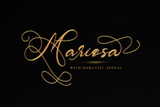 Discover the Charm of Mariosa: A Perfect Font for Makers