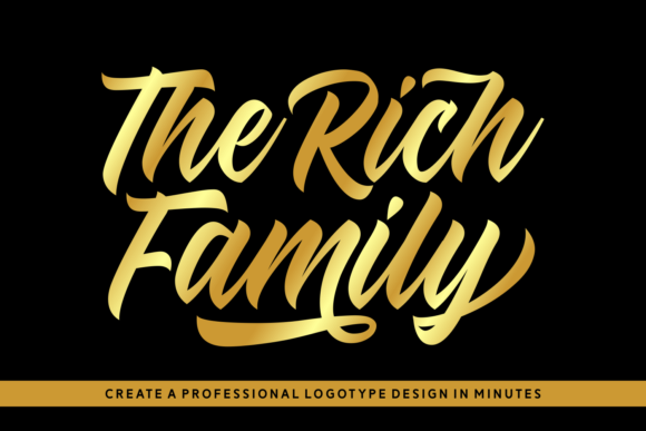 Elevate Your Craft with The Rich Family Font