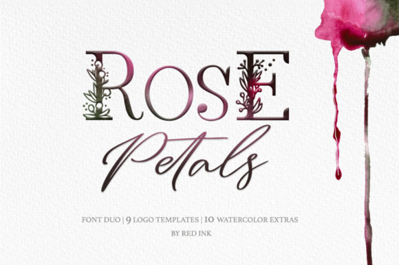Elevate Your Web Design with Rose Petals Duo Font