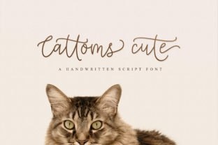 Enhance Your Brand with Cattoms Cute Handwritten Font