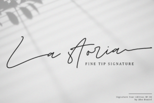 Enhance Your Brand with La Storia: A Premium Script Font