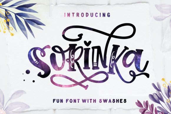 Enhance Your Brand with Sorinka: A Versatile Script Font