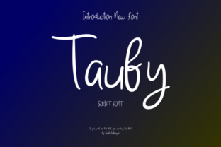 Enhance Your Campaigns with Taufy, the Elegant Script Font