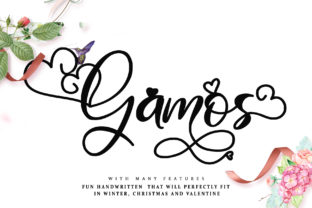 Gamos: The Perfect Font for Your Wedding and Craft Projects