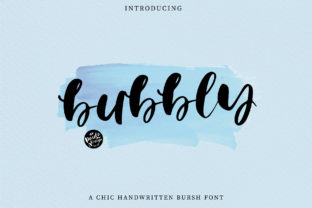 Introducing Bubbly: A Chic Font for Eye-Catching Campaigns