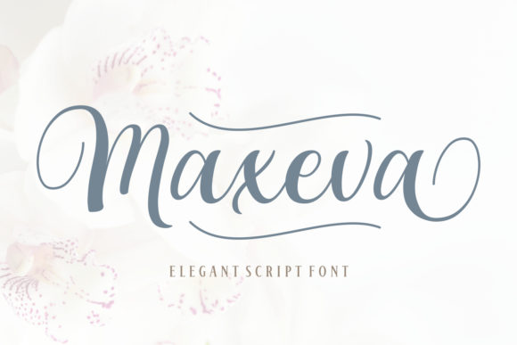 Maxeva: A Handwritten Font for Elegant Branding