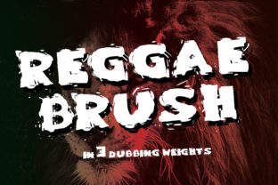 Reggae Brush: A Fun and Natural Font for Crafters