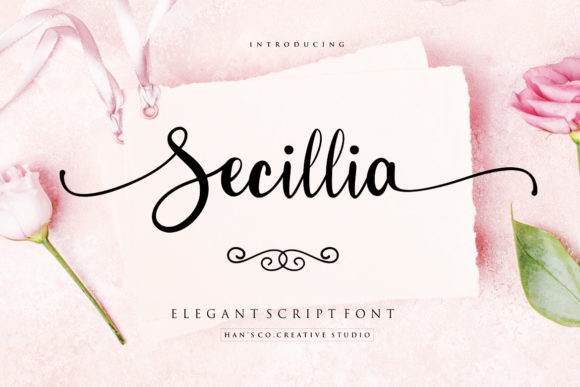 Secillia: A Modern Calligraphy Font for Elegant Web Design