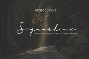 Signashine: A Versatile Font for Craft and Design