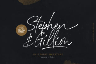 Stephen Gillion: A Signature Script for Elegant Branding