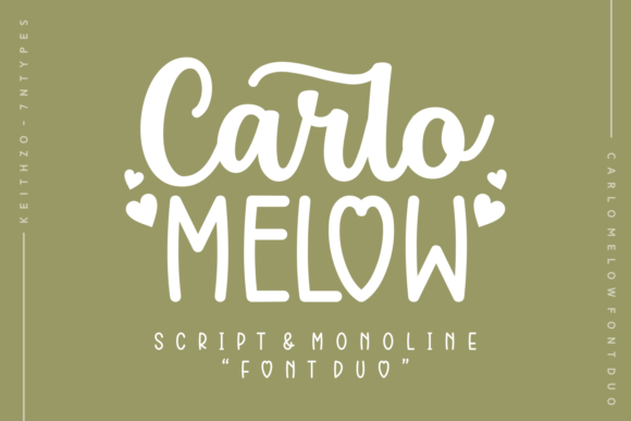 Transform Your Brand with Carlo Melow Duo Font