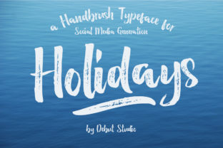 Transform Your Campaigns with Holidays Script Font