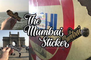 Transform Your Visuals with The Mumbai Sticker Font
