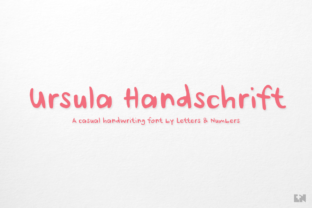 Ursula Handschrift: A Friendly and Expressive Script Font